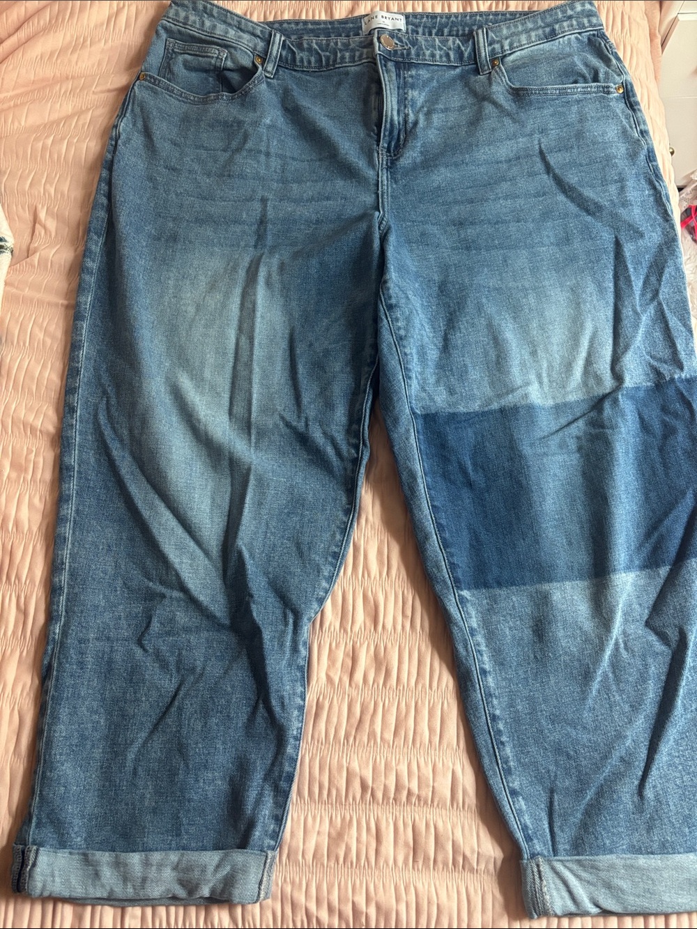 Lane Bryant midrise boyfriend jeans